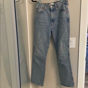 AGOLDE high rise jeans